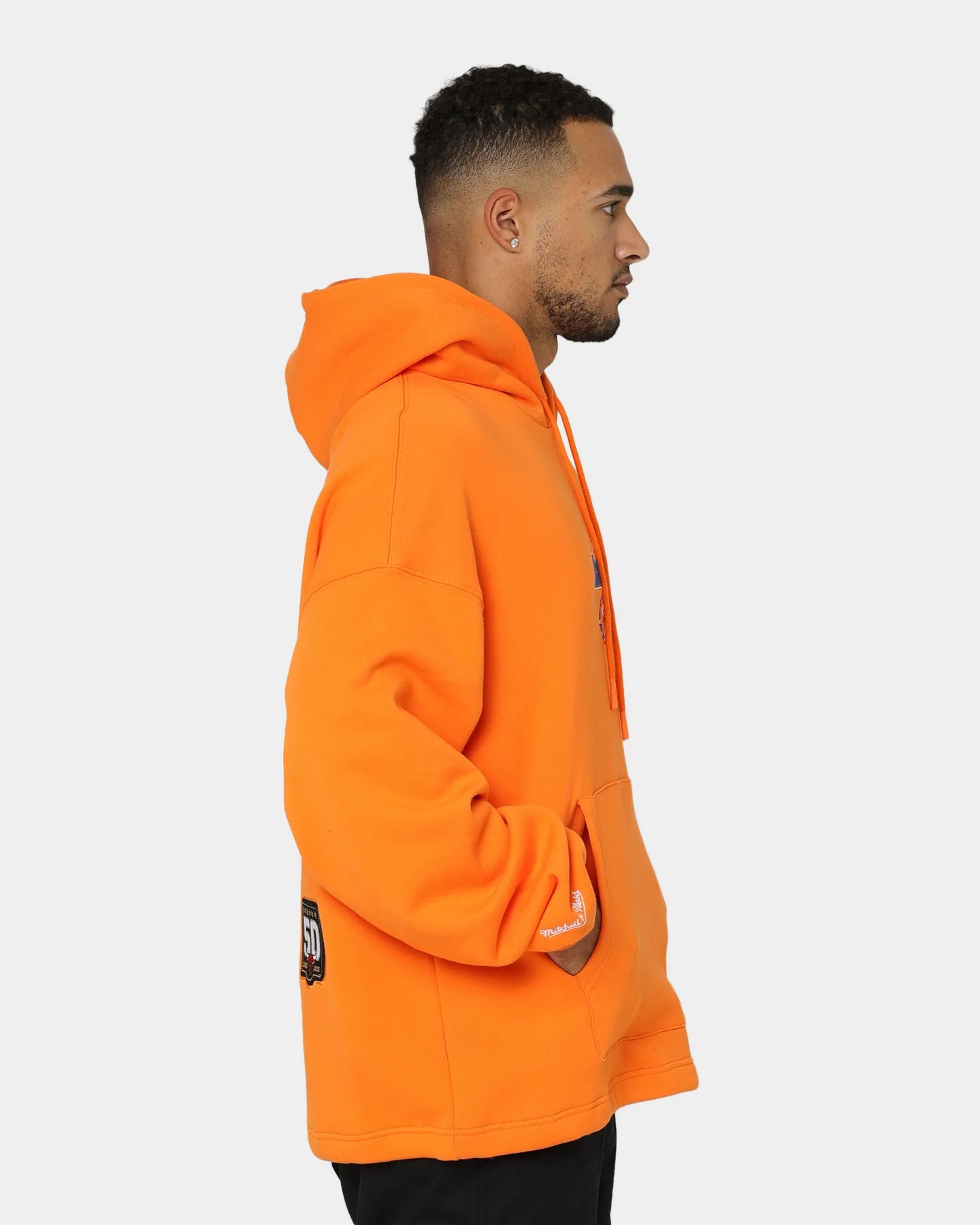 Mitchell & Ness Chicago Bulls Anniversary Hoodie Orange sold by Culture Kings product image thumbnail 5
