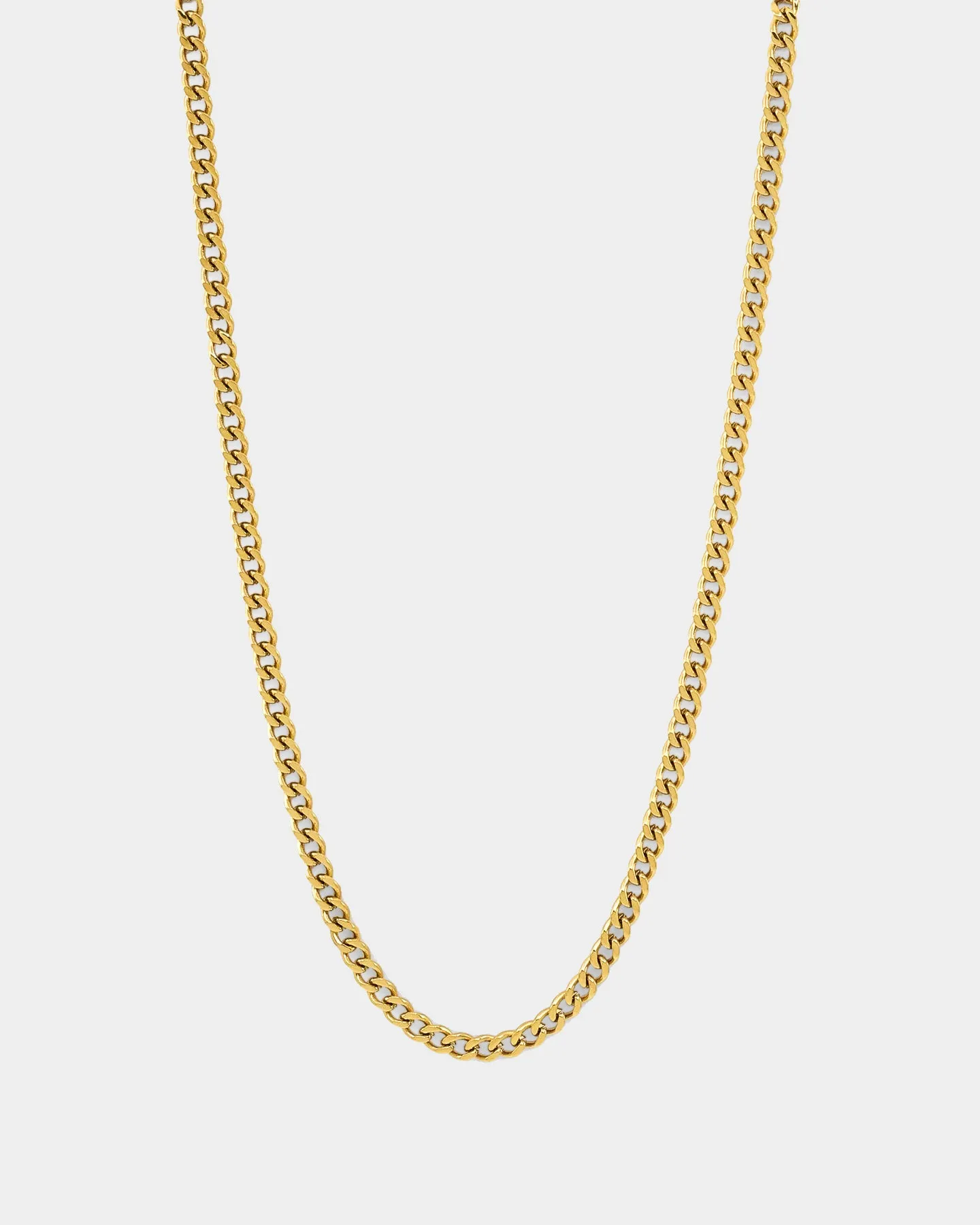 Saint Morta 3mm Micro Cuban Chain Gold sold by Culture Kings