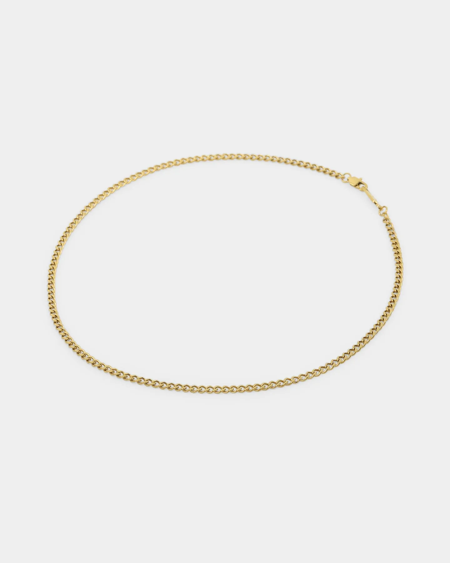 Saint Morta 3mm Micro Cuban Chain Gold sold by Culture Kings product image thumbnail 3