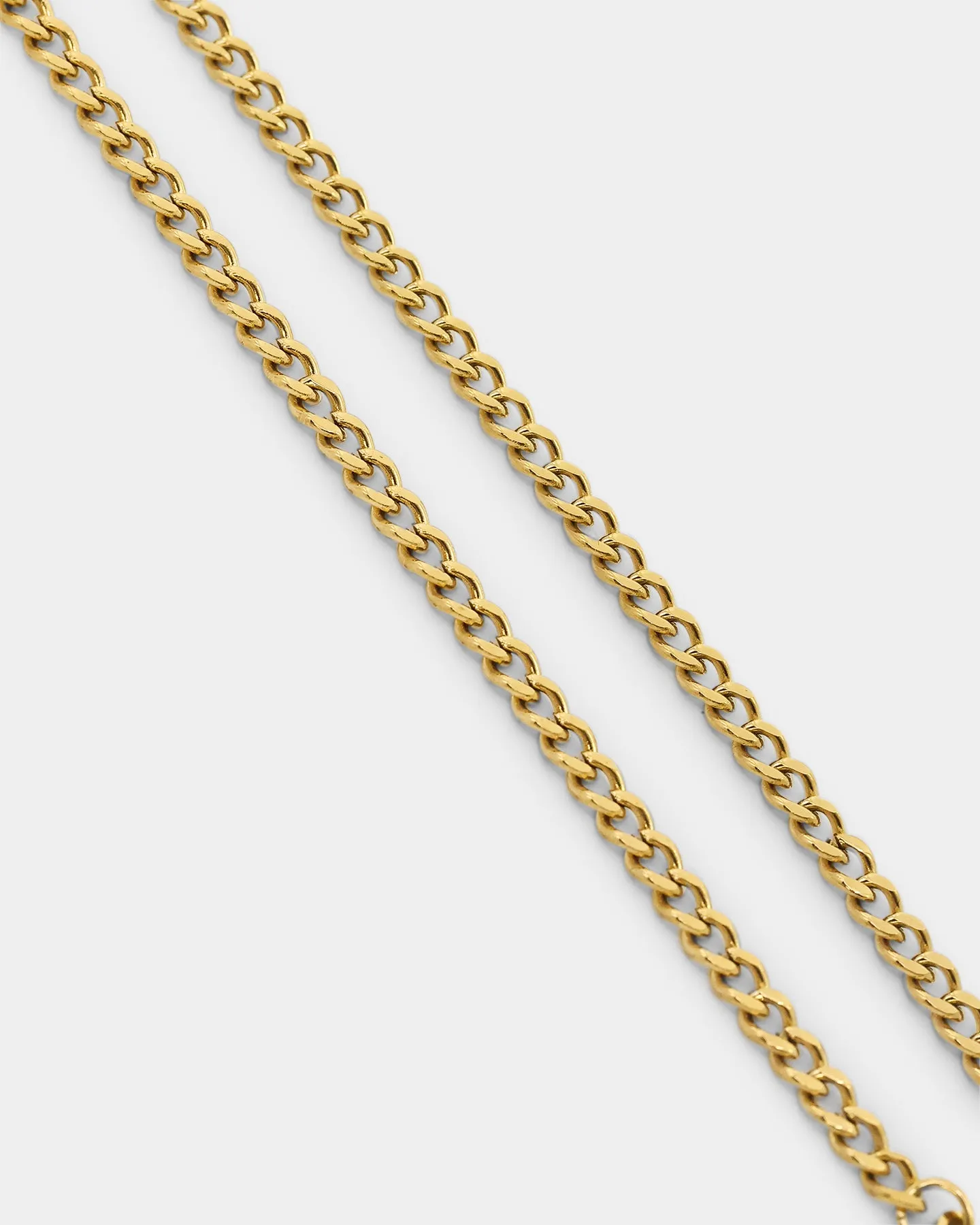 Saint Morta 3mm Micro Cuban Chain Gold sold by Culture Kings product image thumbnail 2