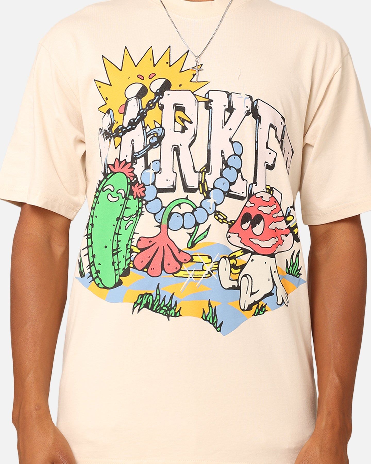 Market Fantasy Farm T-Shirt Ecru sold by Culture Kings product image thumbnail 3
