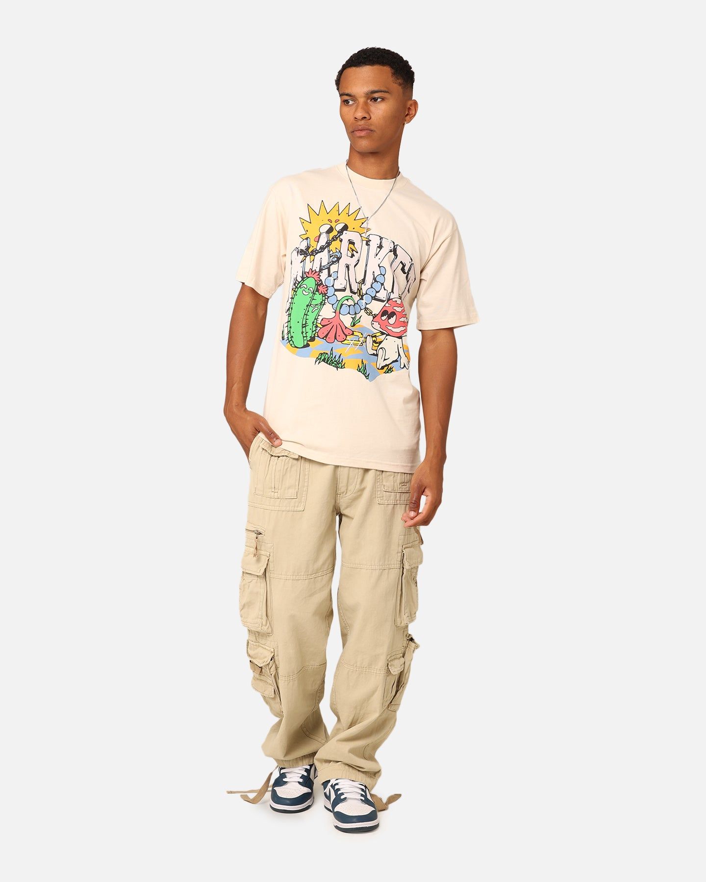 Market Fantasy Farm T-Shirt Ecru sold by Culture Kings product image thumbnail 2