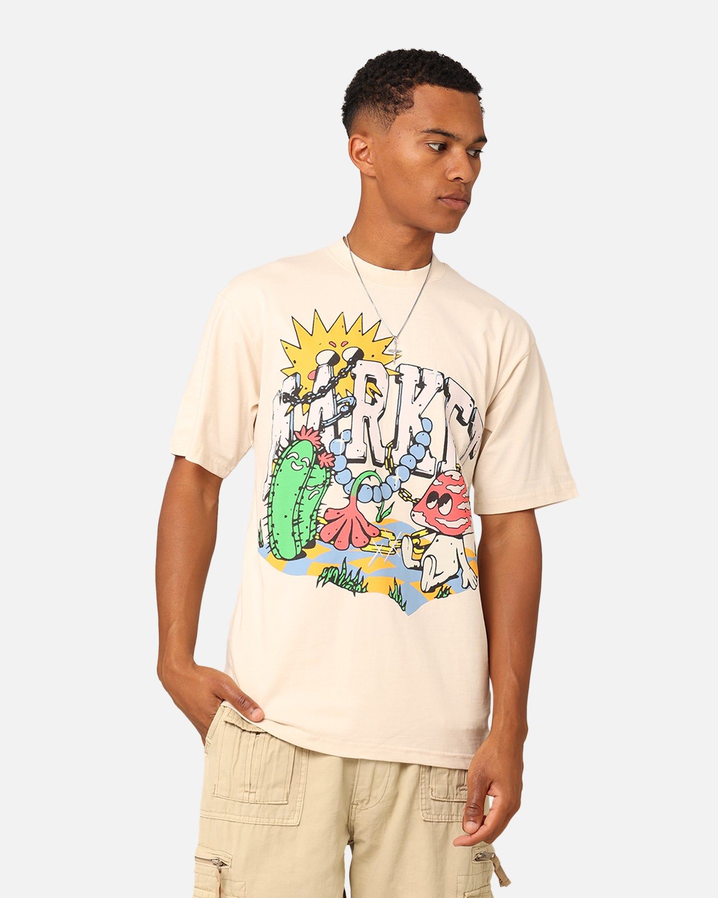 Market Fantasy Farm T-Shirt Ecru sold by Culture Kings