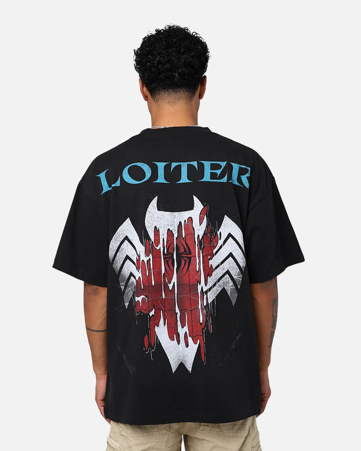 Marvel Spider-Man Symbiote T-Shirt Black sold by Culture Kings product image thumbnail 5