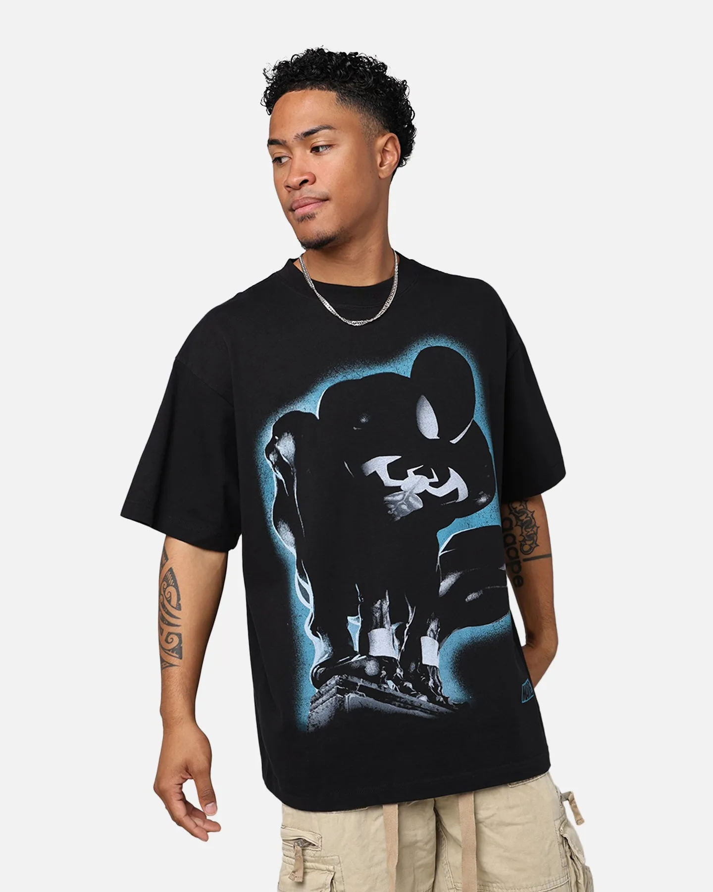 Marvel Spider-Man Symbiote T-Shirt Black sold by Culture Kings