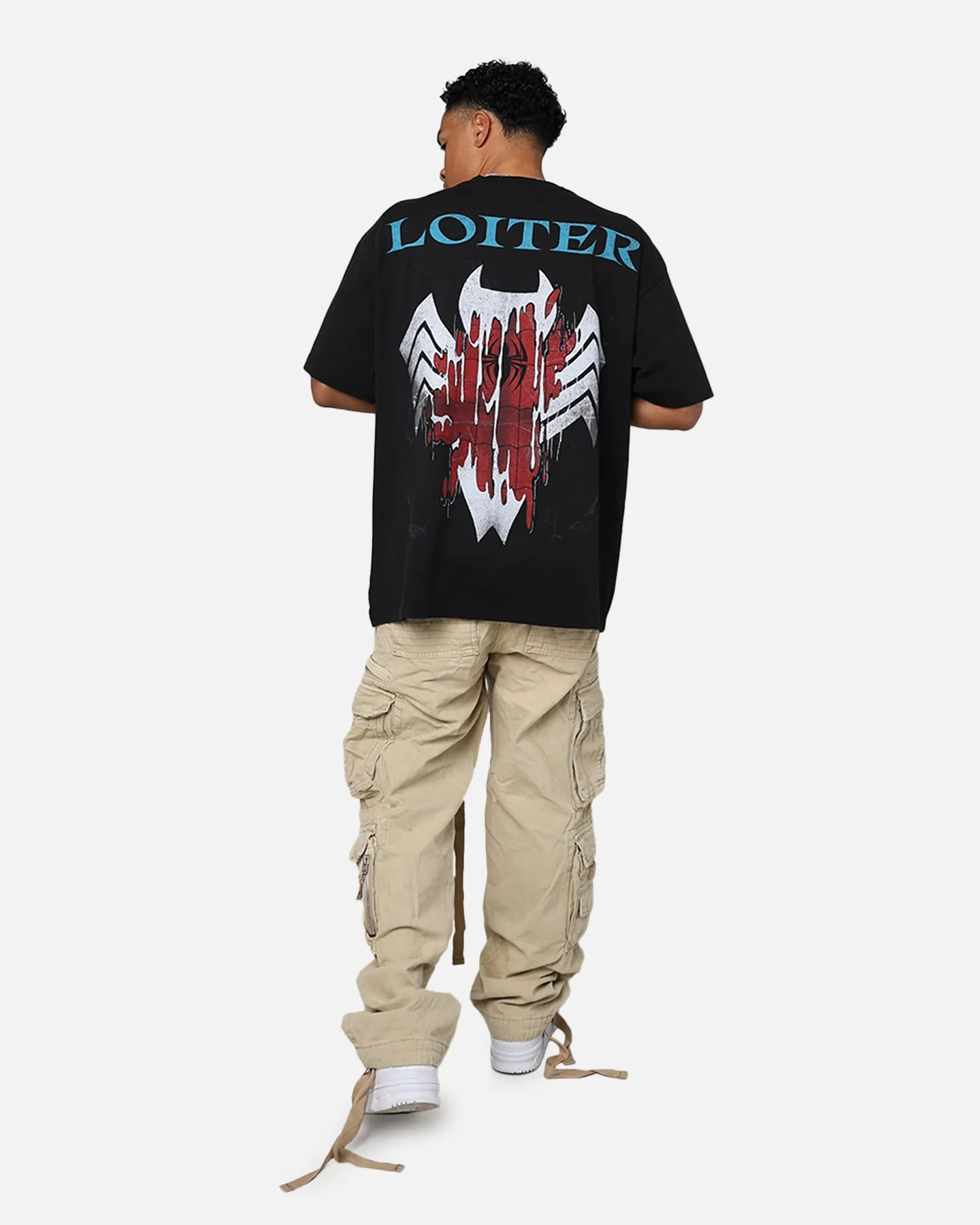 Marvel Spider-Man Symbiote T-Shirt Black sold by Culture Kings product image thumbnail 3