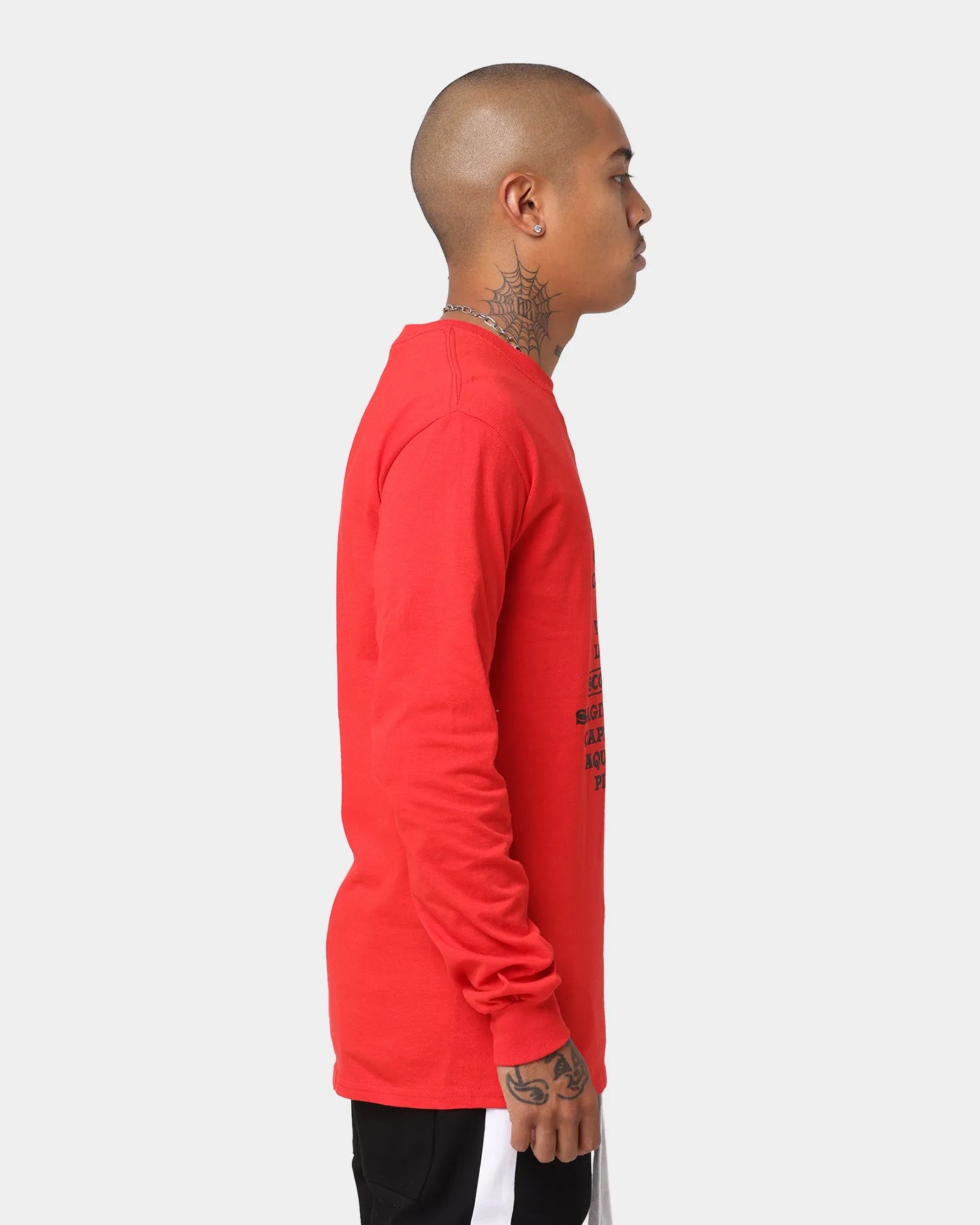 Drake Scorpion Merch Astrology LS Tee Red sold by Culture Kings product image thumbnail 5