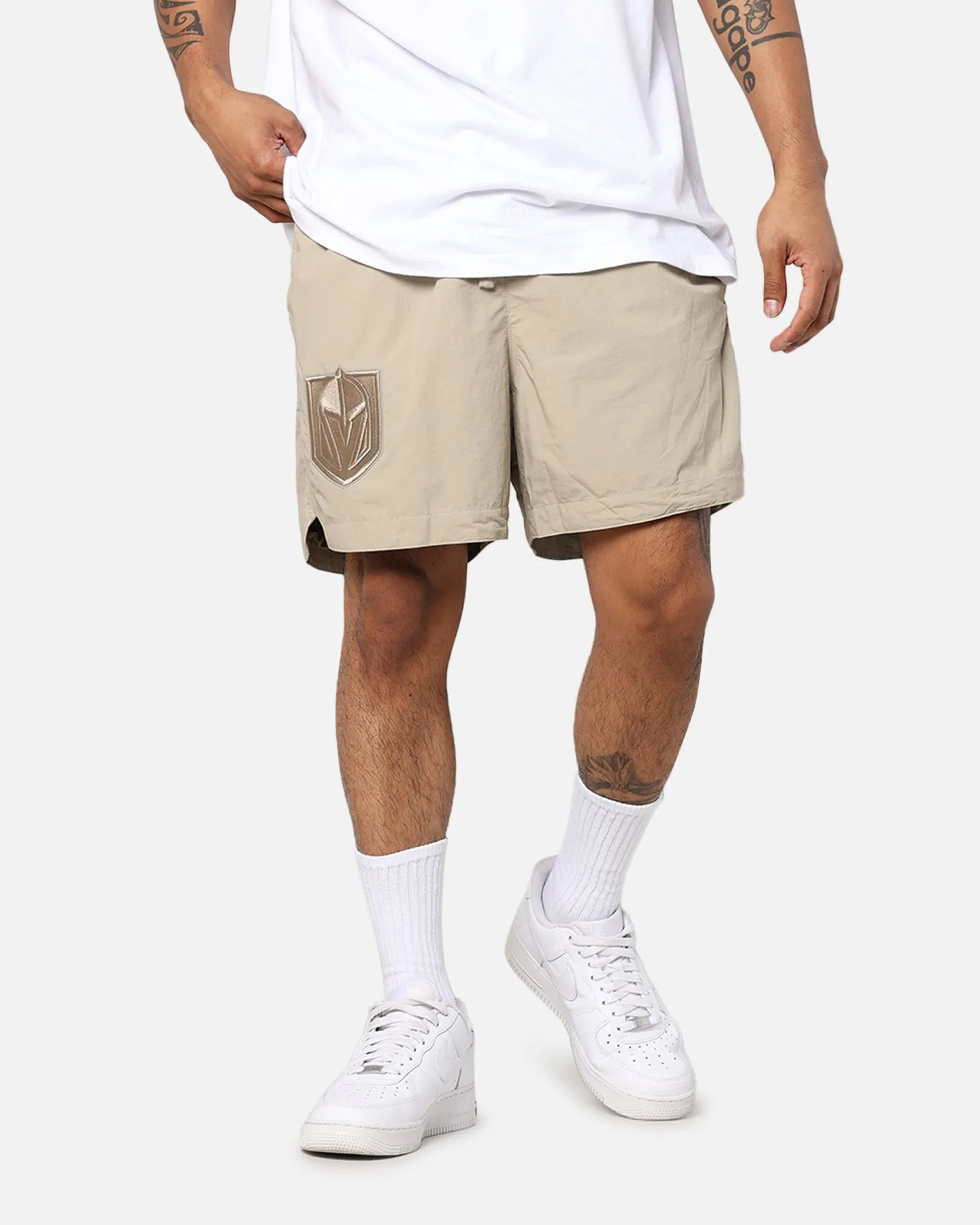 Pro Standard Vegas Golden Knights Neutral 2.0 Shorts Taupe sold by Culture Kings
