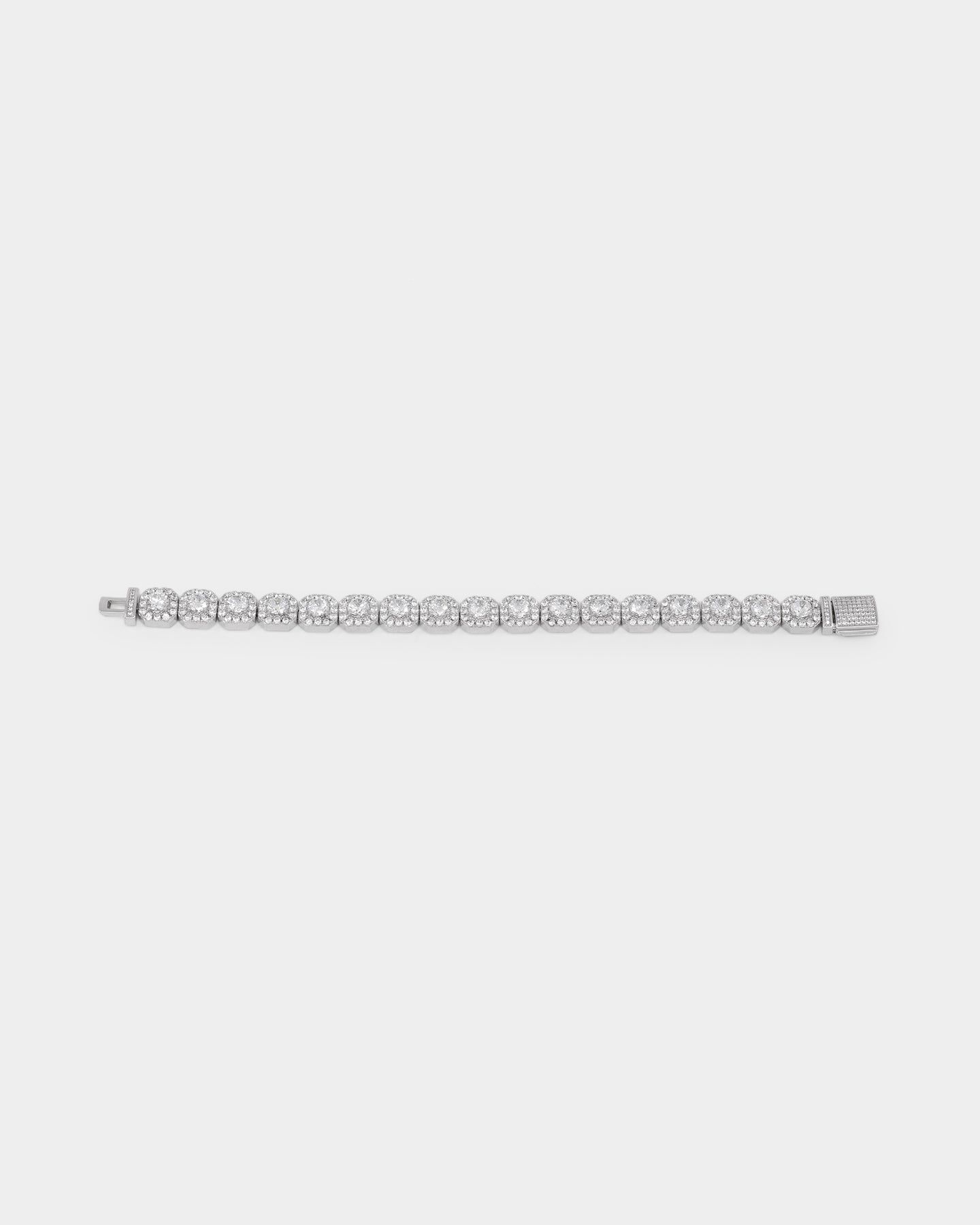NXS Clustered Tennis Bracelet Iced White Gold sold by Culture Kings product image thumbnail 8