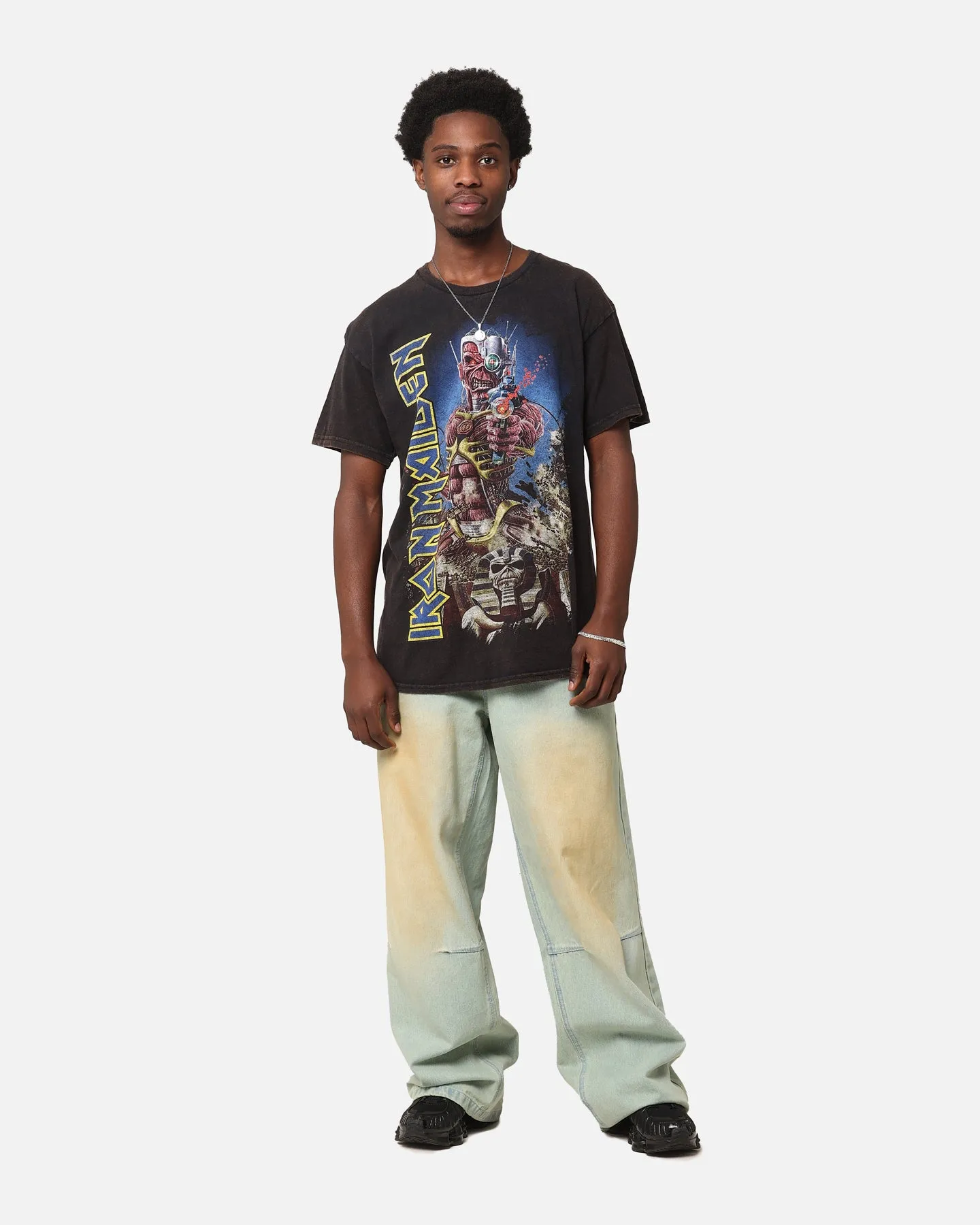 Iron Maiden Back In Time Vintage T-Shirt Black Vintage sold by Culture Kings product image thumbnail 3