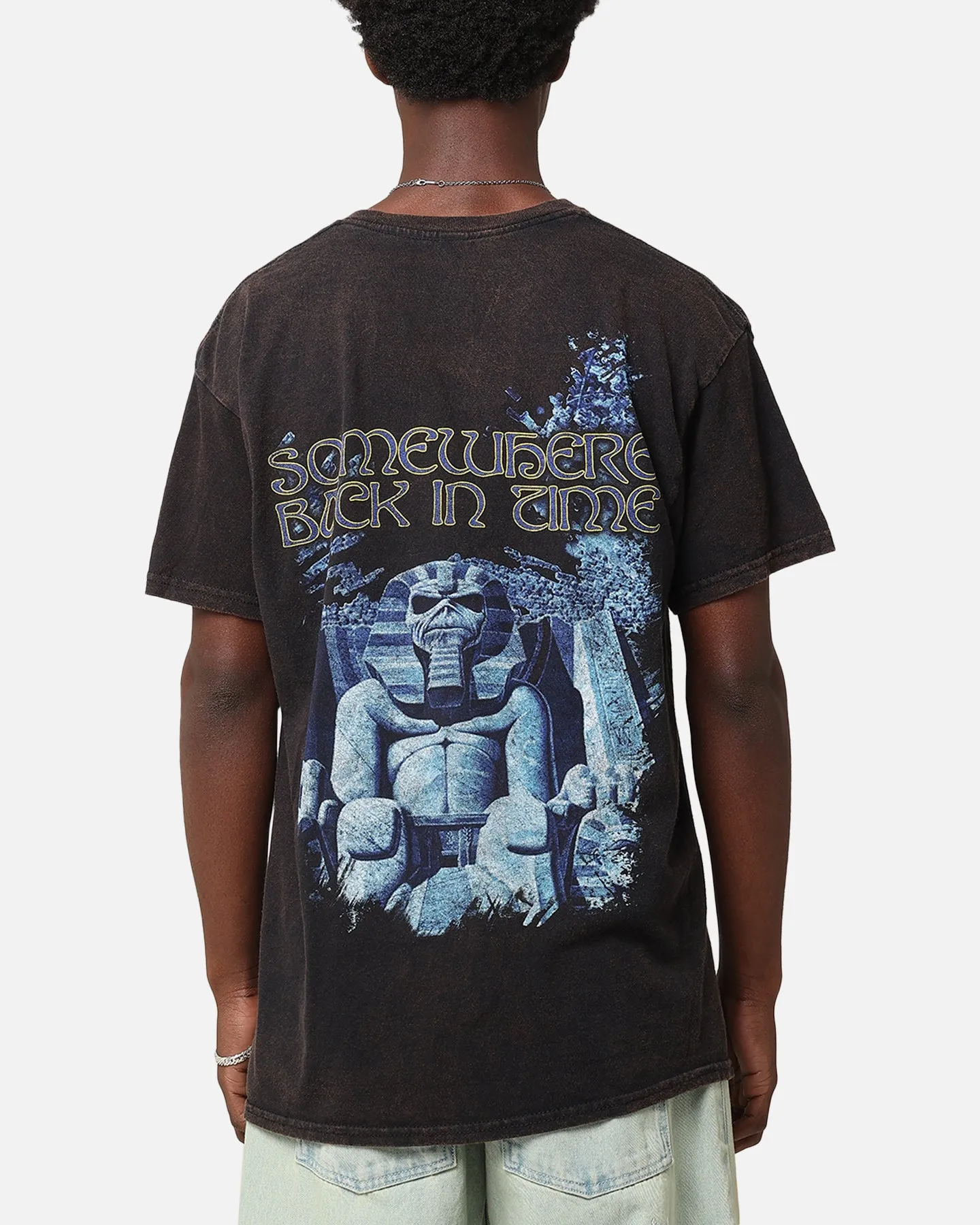 Iron Maiden Back In Time Vintage T-Shirt Black Vintage sold by Culture Kings product image thumbnail 2