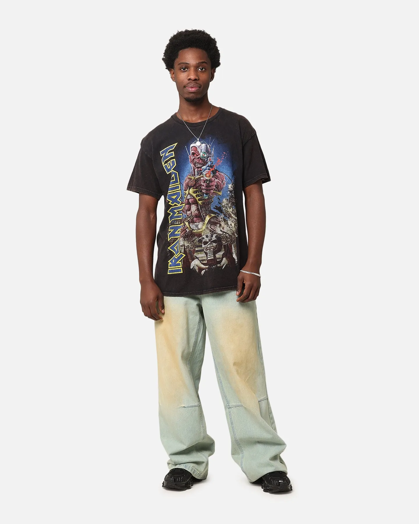 Iron Maiden Back In Time Vintage T-Shirt Black Vintage sold by Culture Kings product image thumbnail 3