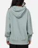 Champion Reverse Weave Terry Hoodie Sage Shimmer Green sold by Culture Kings