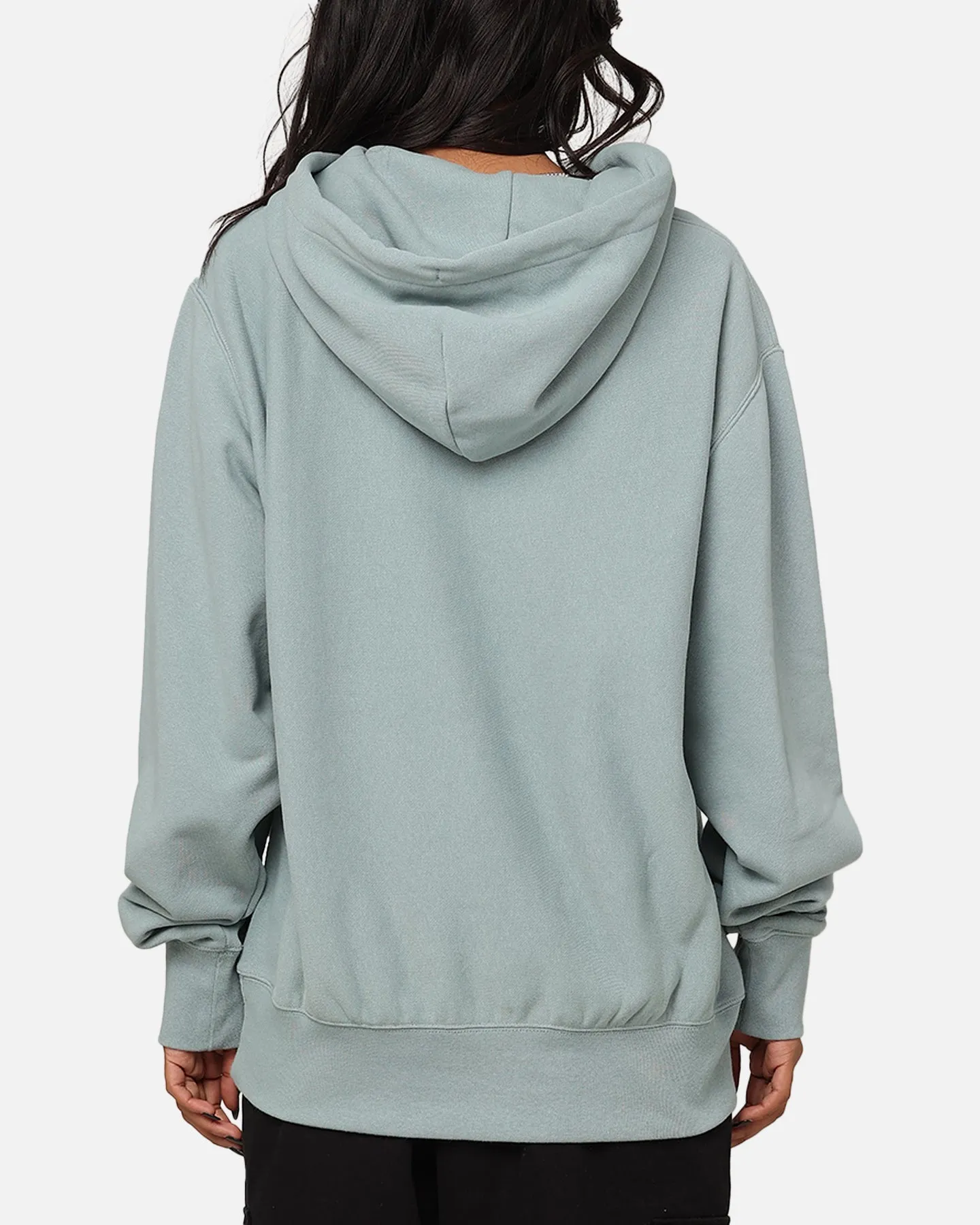 Champion Reverse Weave Terry Hoodie Sage Shimmer Green sold by Culture Kings product image thumbnail 3