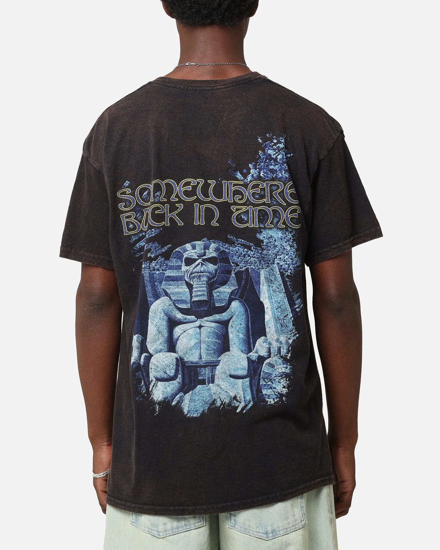 Iron Maiden Back In Time Vintage T-Shirt Black Vintage sold by Culture Kings product image thumbnail 2