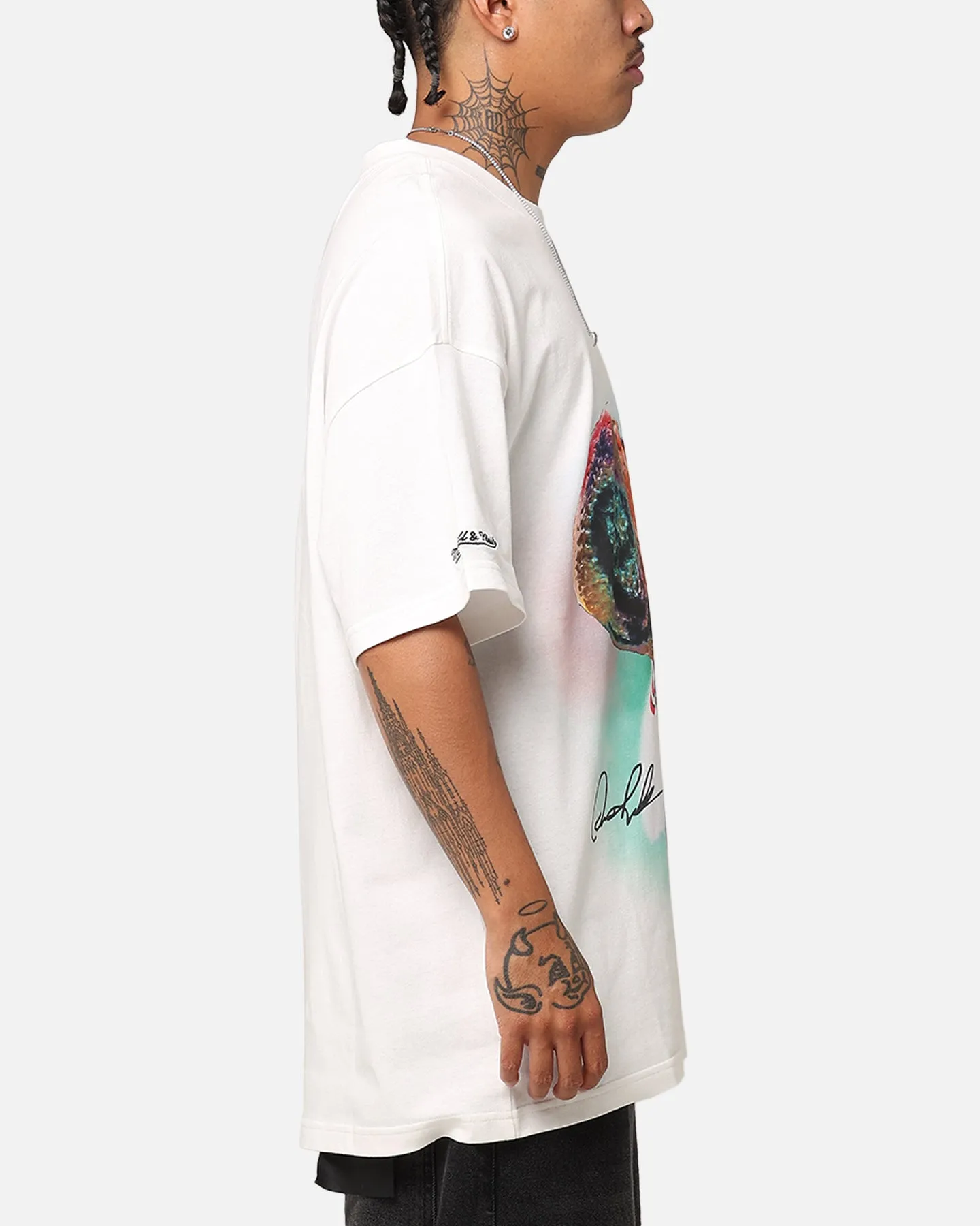 Mitchell & Ness Chicago Bulls Dennis Rodman Real Lies T-Shirt Vintage White sold by Culture Kings product image thumbnail 4