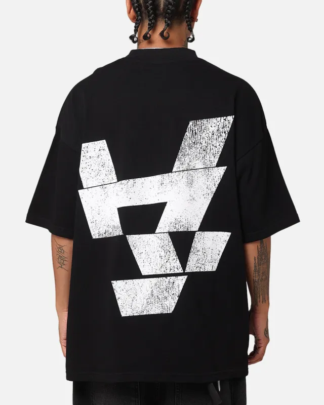 The Anti Order Smash Repair Mock Neck T-Shirt Black/White sold by Culture Kings
