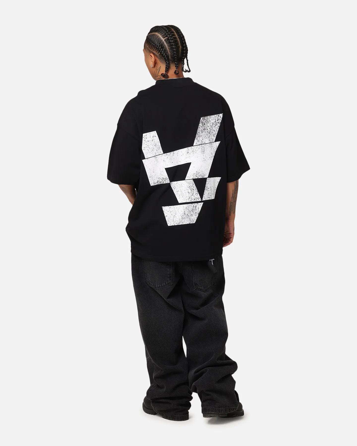 The Anti Order Smash Repair Mock Neck T-Shirt Black/White sold by Culture Kings product image thumbnail 3