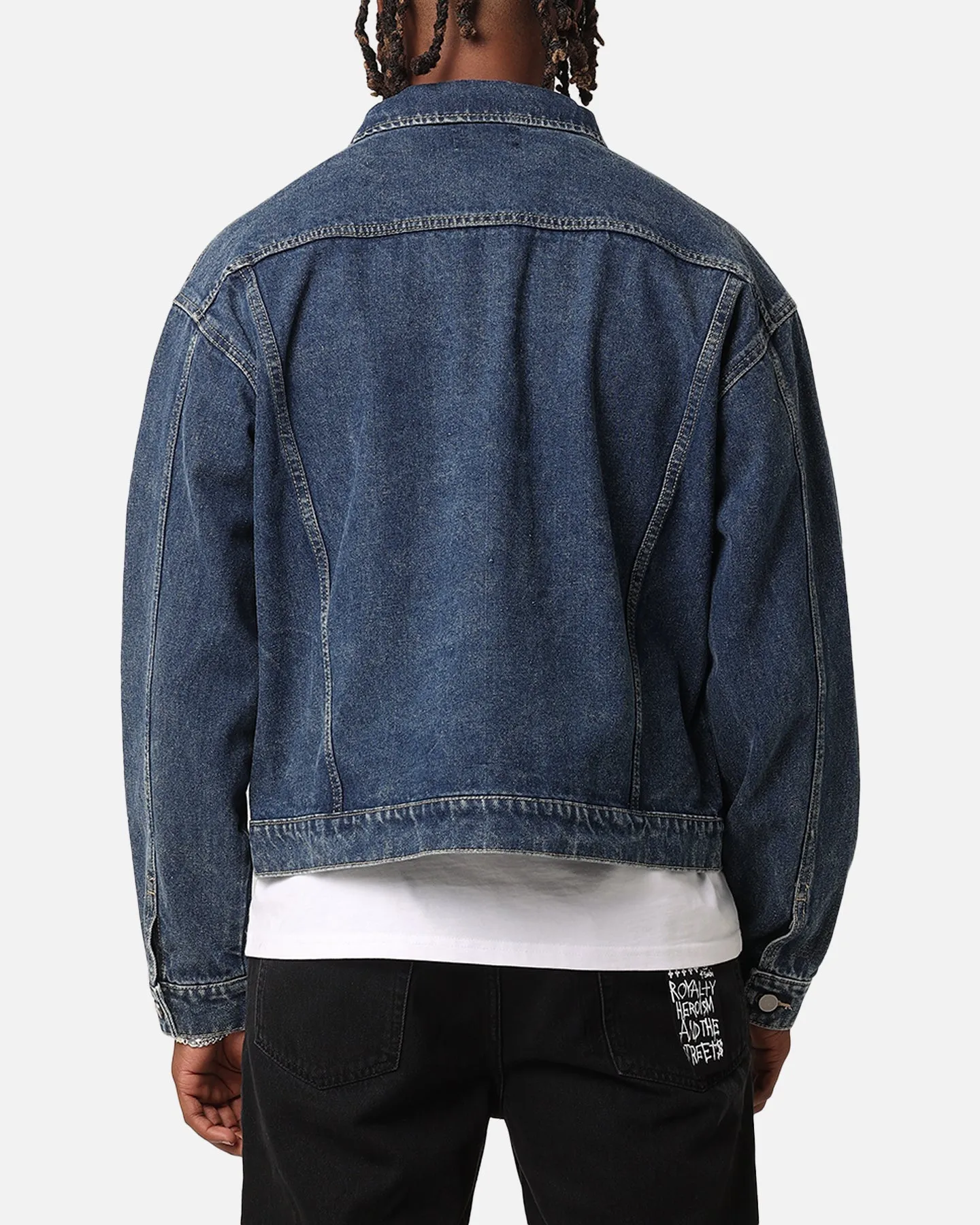 XXIII Classic Trucker Denim Jacket Mid Blue sold by Culture Kings product image thumbnail 3