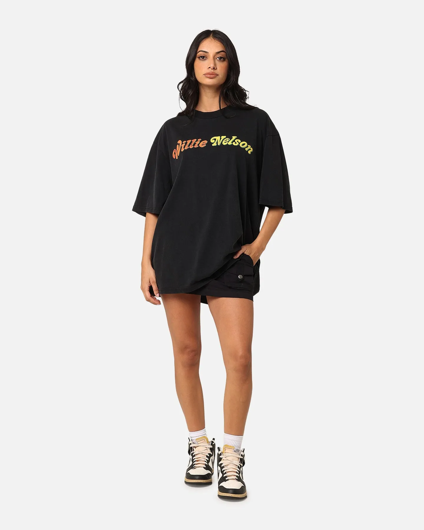 Willie Nelson Willie Nelson T-Shirt Washed Black sold by Culture Kings product image thumbnail 4