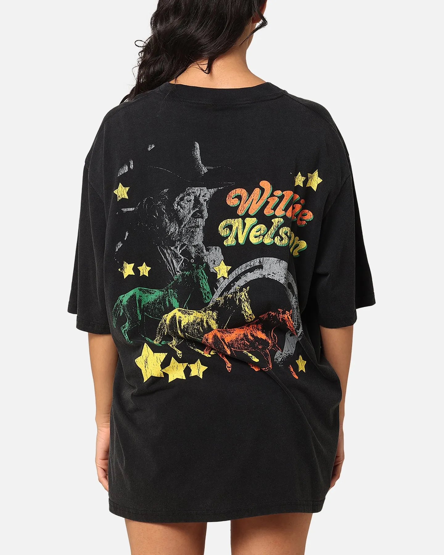 Willie Nelson Willie Nelson T-Shirt Washed Black sold by Culture Kings product image thumbnail 2