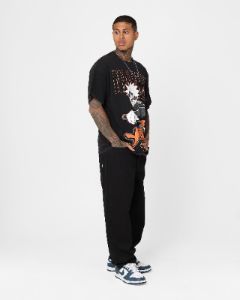 Goat Crew X Naruto Naruto Vintage T-Shirt Black Wash | Parallel