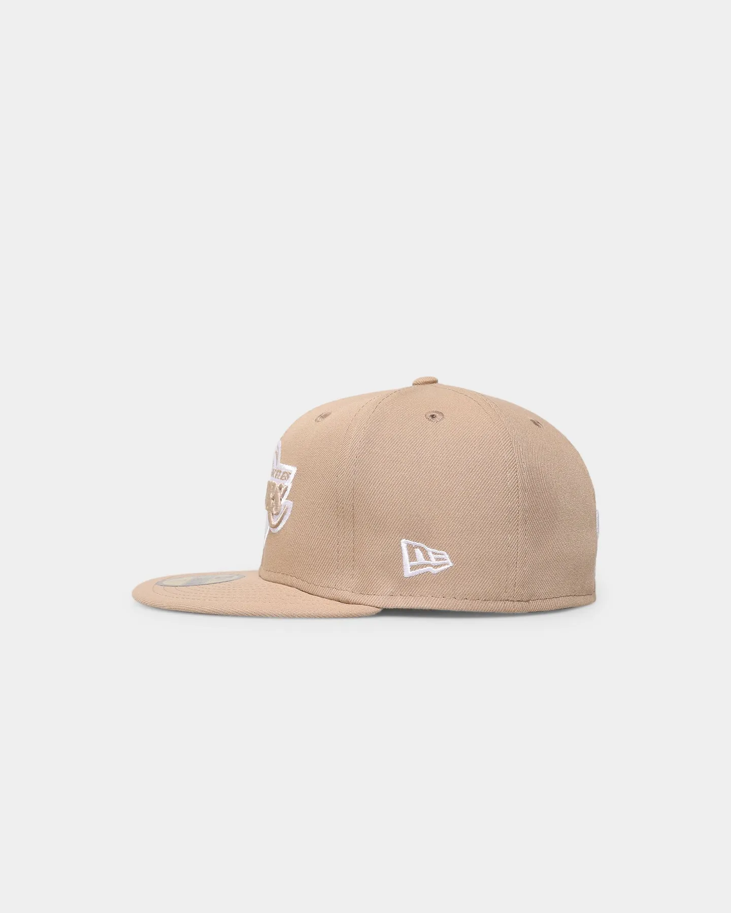 New Era Los Angeles Lakers "Camel White" 59FIFTY Fitted Tumbleweed/White sold by Culture Kings product image thumbnail 4
