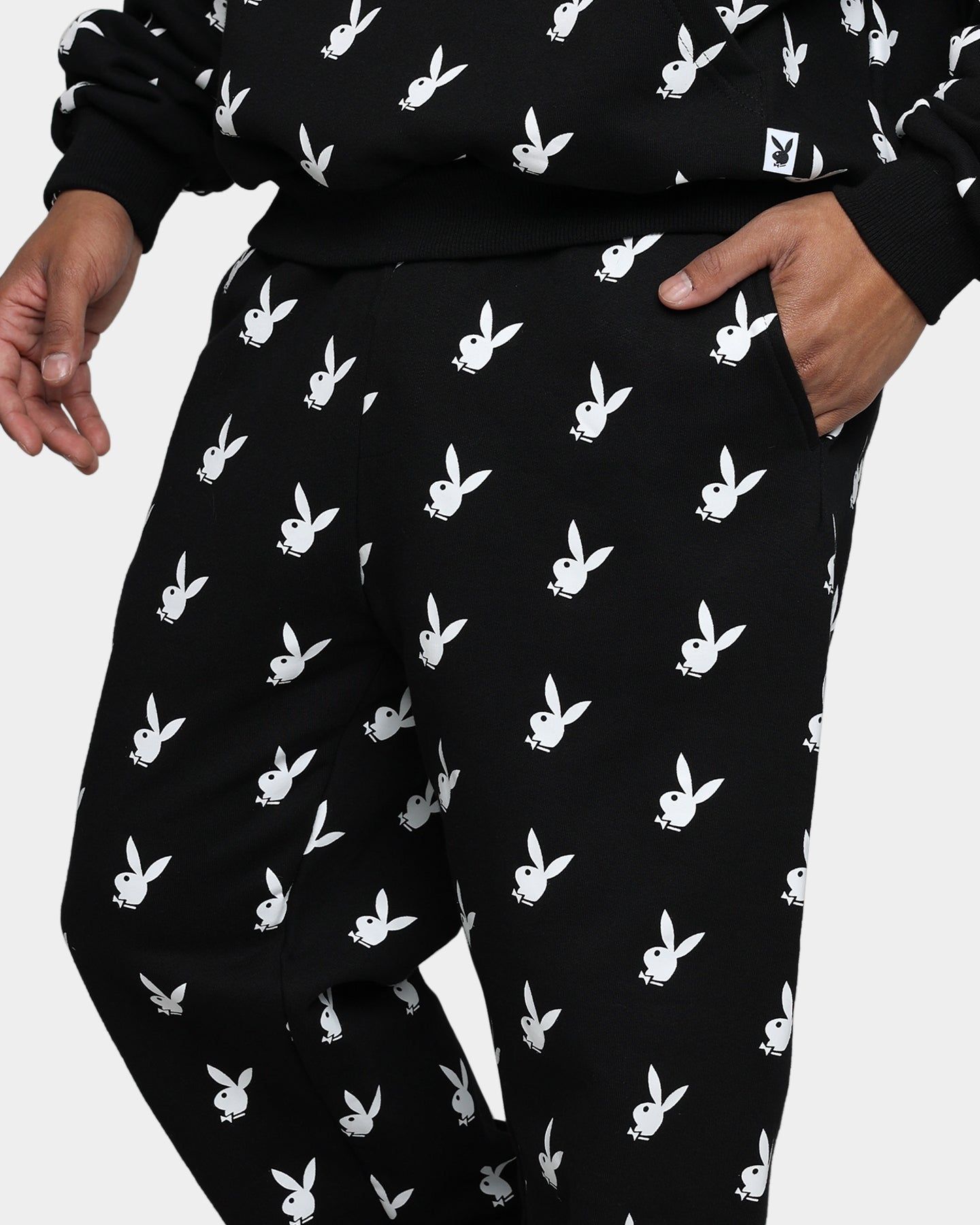 Playboy By CK Players Trackpants Black/White sold by Culture Kings product image thumbnail 8