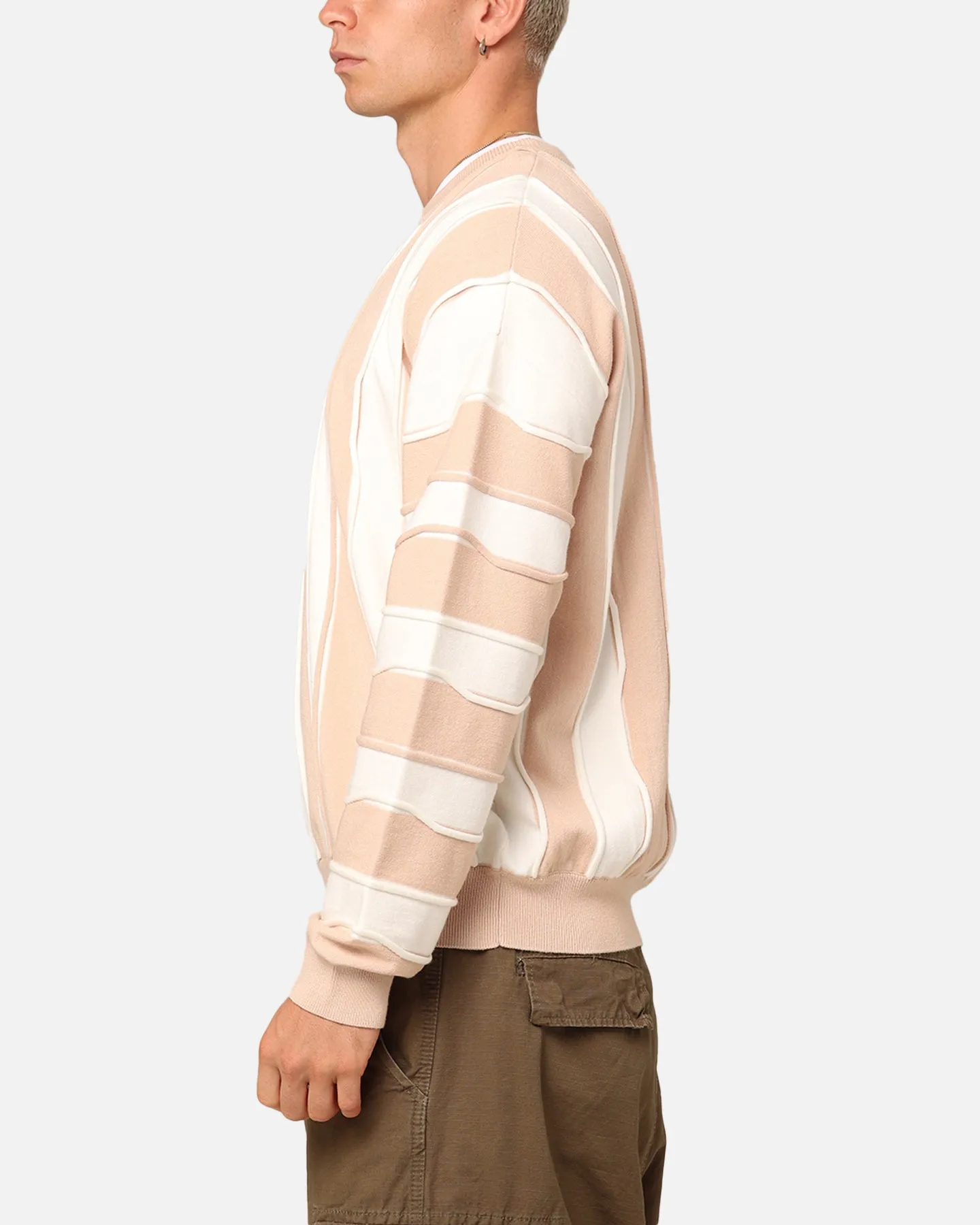 XXIII Wavy Slouch Sweater Cream/White sold by Culture Kings product image thumbnail 5