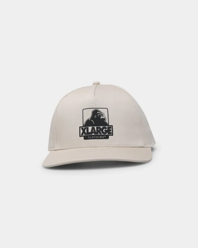 X-LARGE 91 5-Panel Snapback Stone/Black sold by Culture Kings