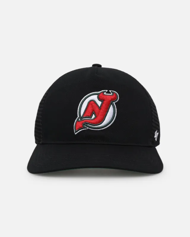 47 Brand New Jersey Devils Mesh '47 Hitch Trucker Snapback Black/Team sold by Culture Kings