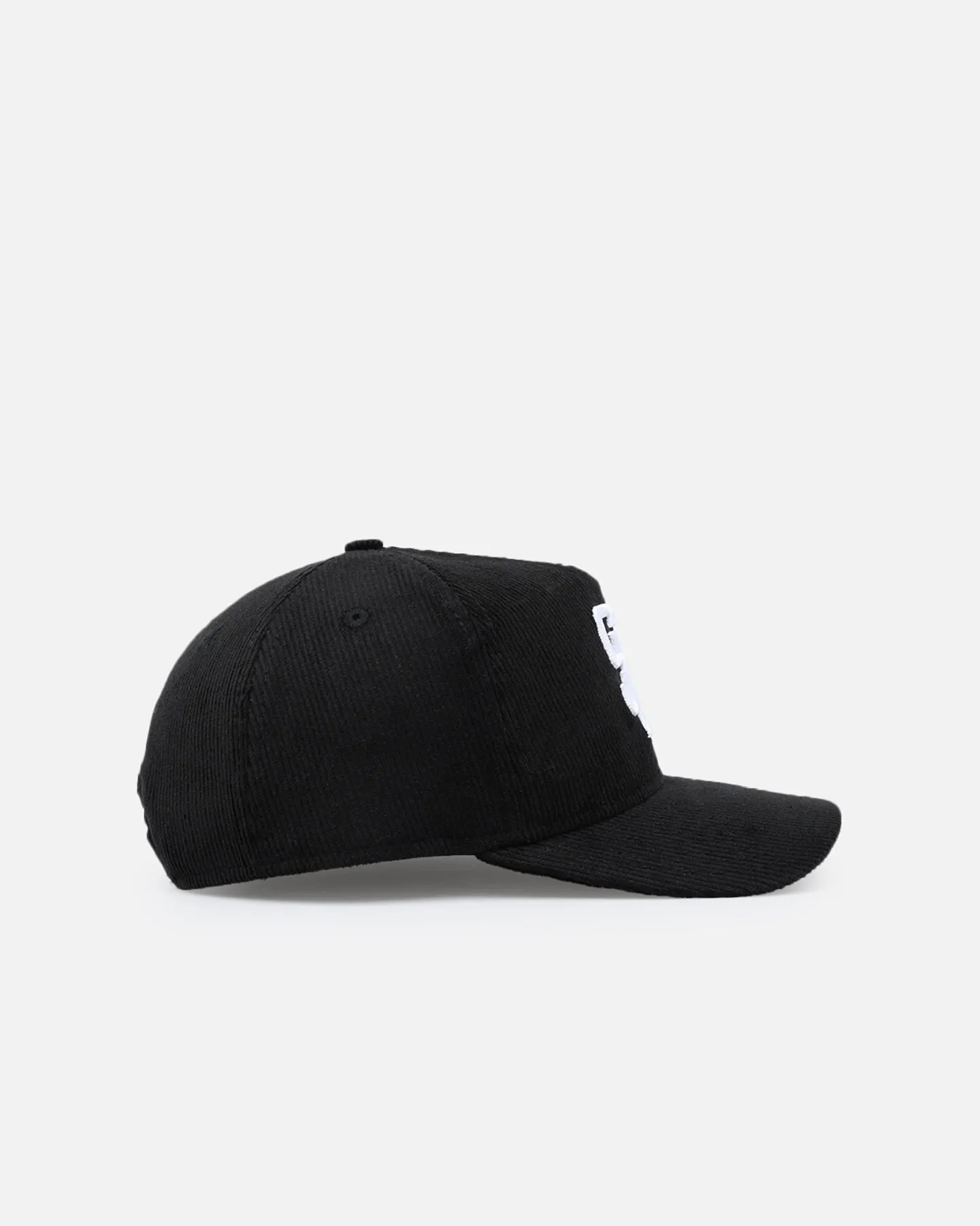 New Era San Diego Padres 'Corduroy Roses' Pre-Curved Golfer Snapback Black Corduroy/White sold by Culture Kings product image thumbnail 4