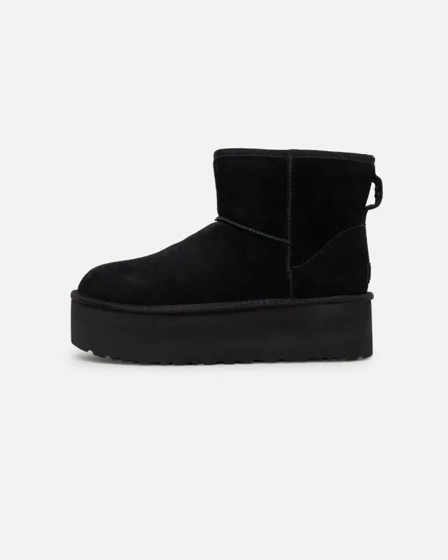 Ugg Boots Women's Classic Mini Platform Black sold by Culture Kings