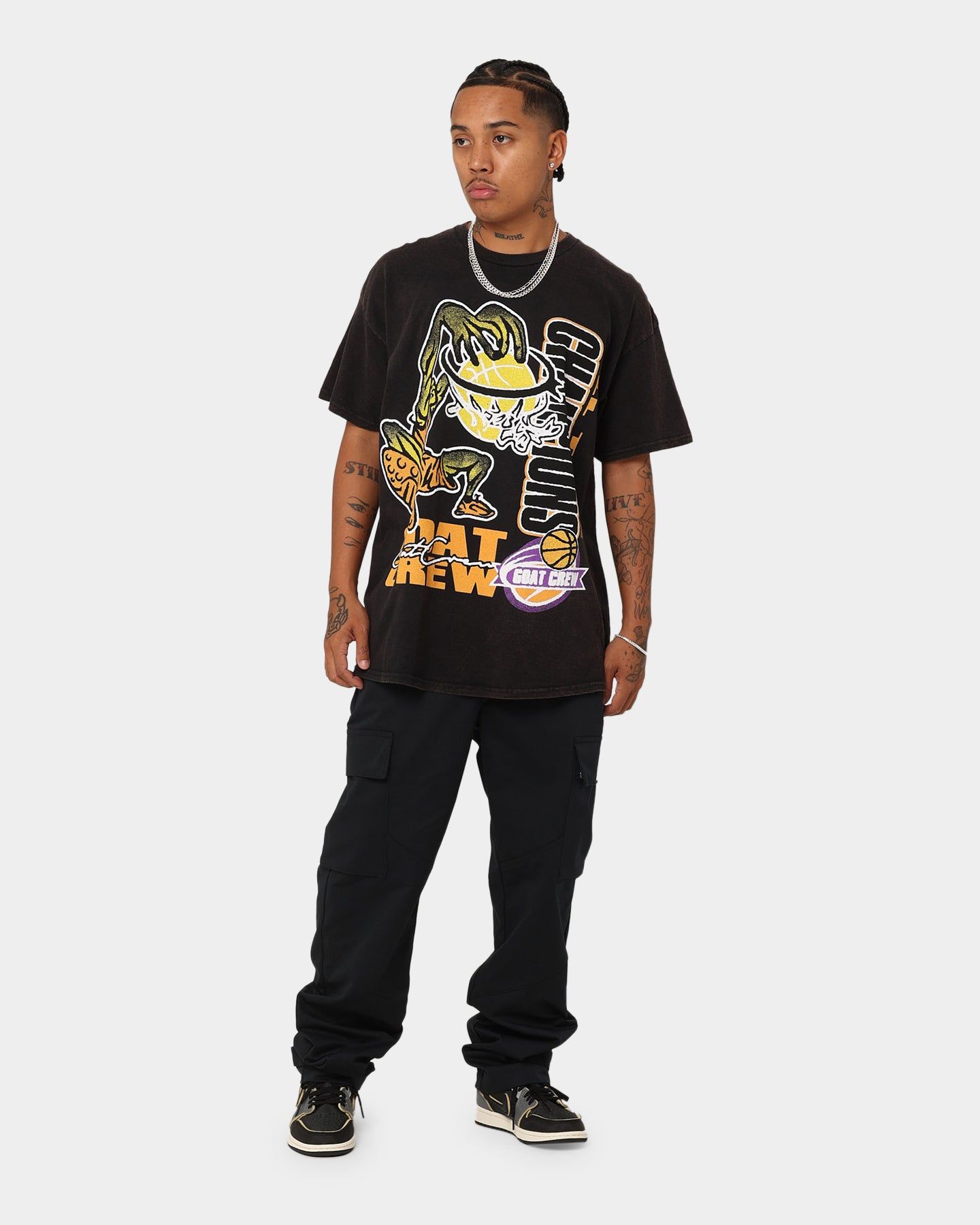 Goat Crew All Time Champions Vintage T-Shirt Black Wash sold by Culture Kings product image thumbnail 2