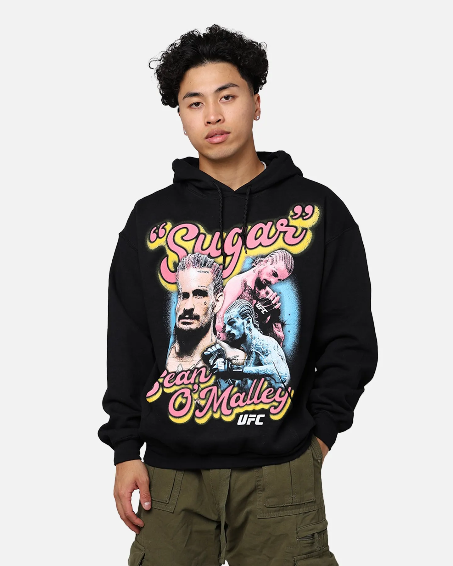 UFC By Goat Crew Sugar Sean O'Malley Vintage Hoodie Black sold by Culture Kings