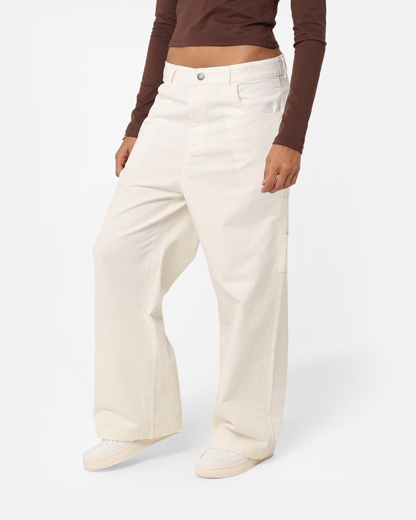 Dickies Women's Stonewashed Cropped Cargo Pants Stonewash Cloud sold by Culture Kings product image thumbnail 5