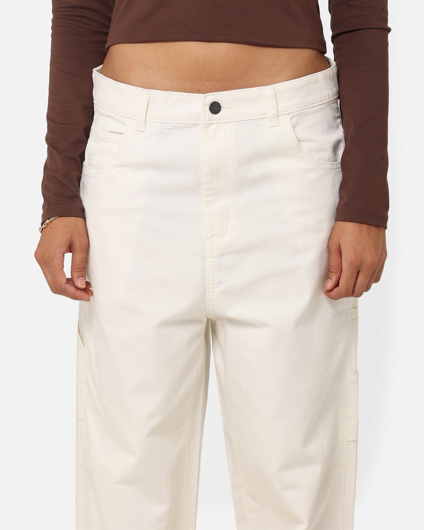 Dickies Women's Stonewashed Cropped Cargo Pants Stonewash Cloud sold by Culture Kings product image thumbnail 7