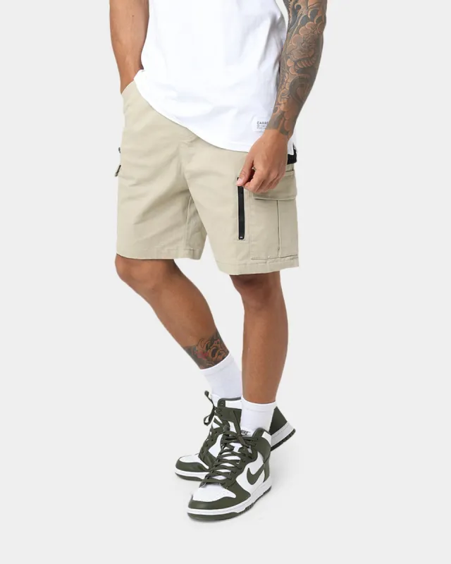 Carre Evolution Cargo Shorts Stone sold by Culture Kings