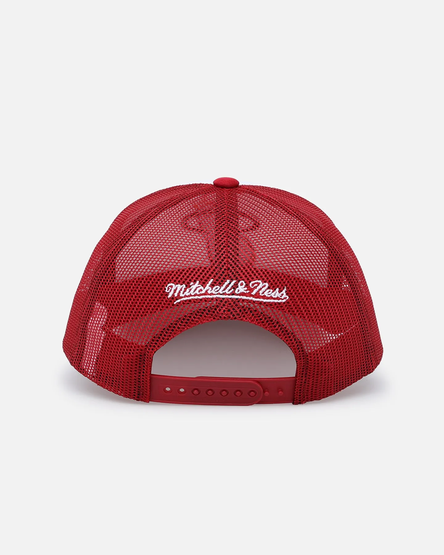 Mitchell & Ness Miami Heat Team Foam Trucker Snapback Red/White sold by Culture Kings product image thumbnail 2