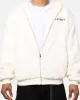 Playboy By Culture Kings Full Zip Faux Fur Bunny Hoodie Off White sold by Culture Kings