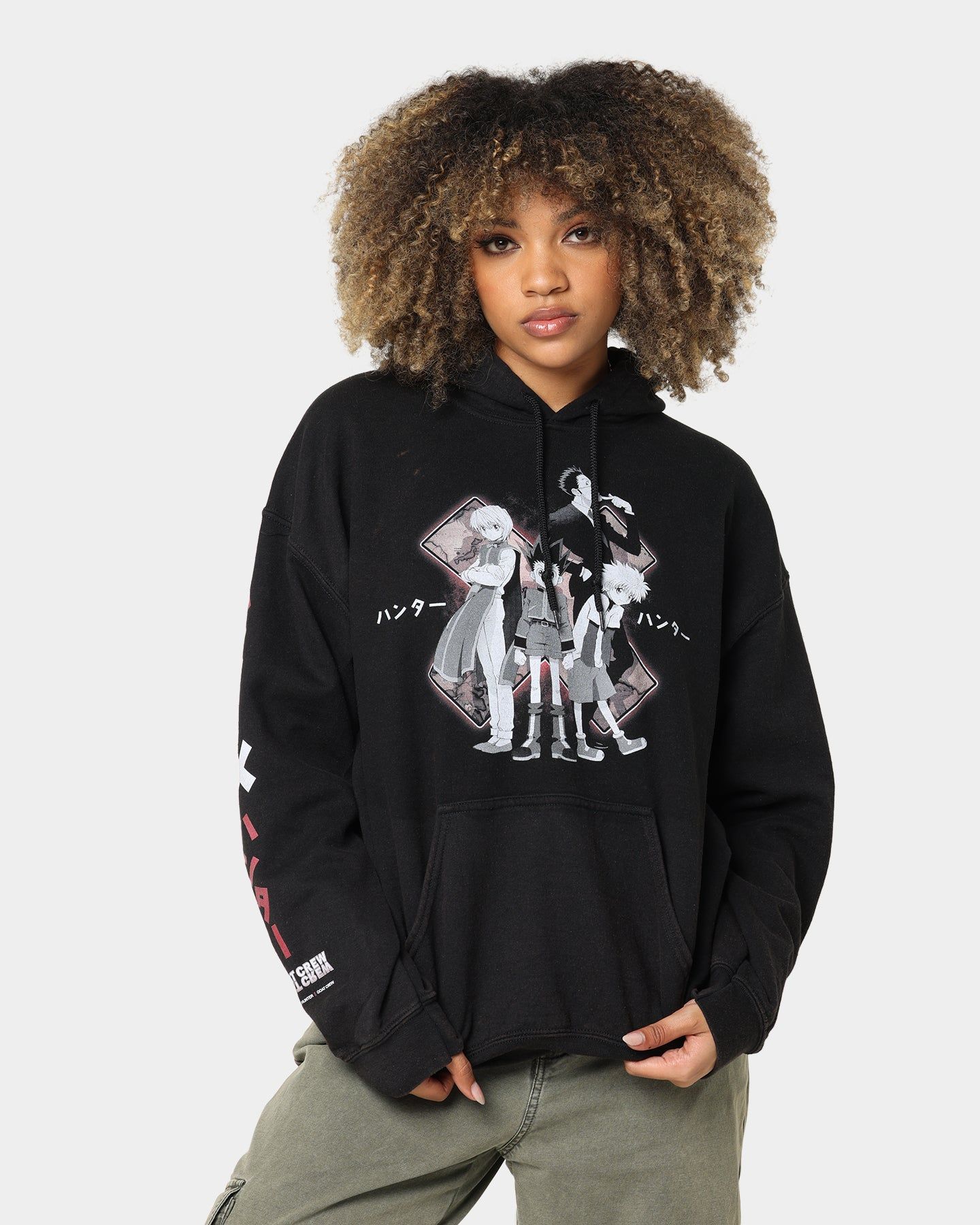 Goat Crew X Hunter X Hunter Vintage Hoodie Black Wash sold by Culture Kings