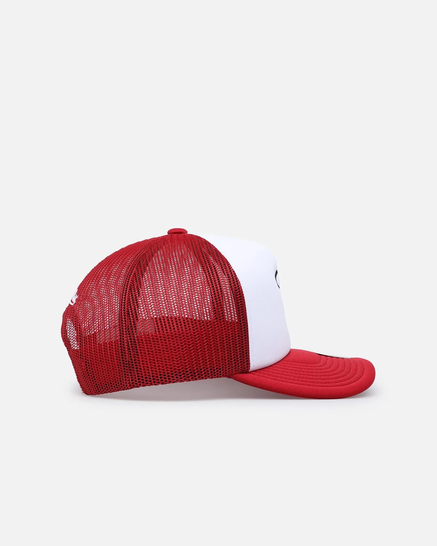 Mitchell & Ness Miami Heat Team Foam Trucker Snapback Red/White sold by Culture Kings product image thumbnail 3