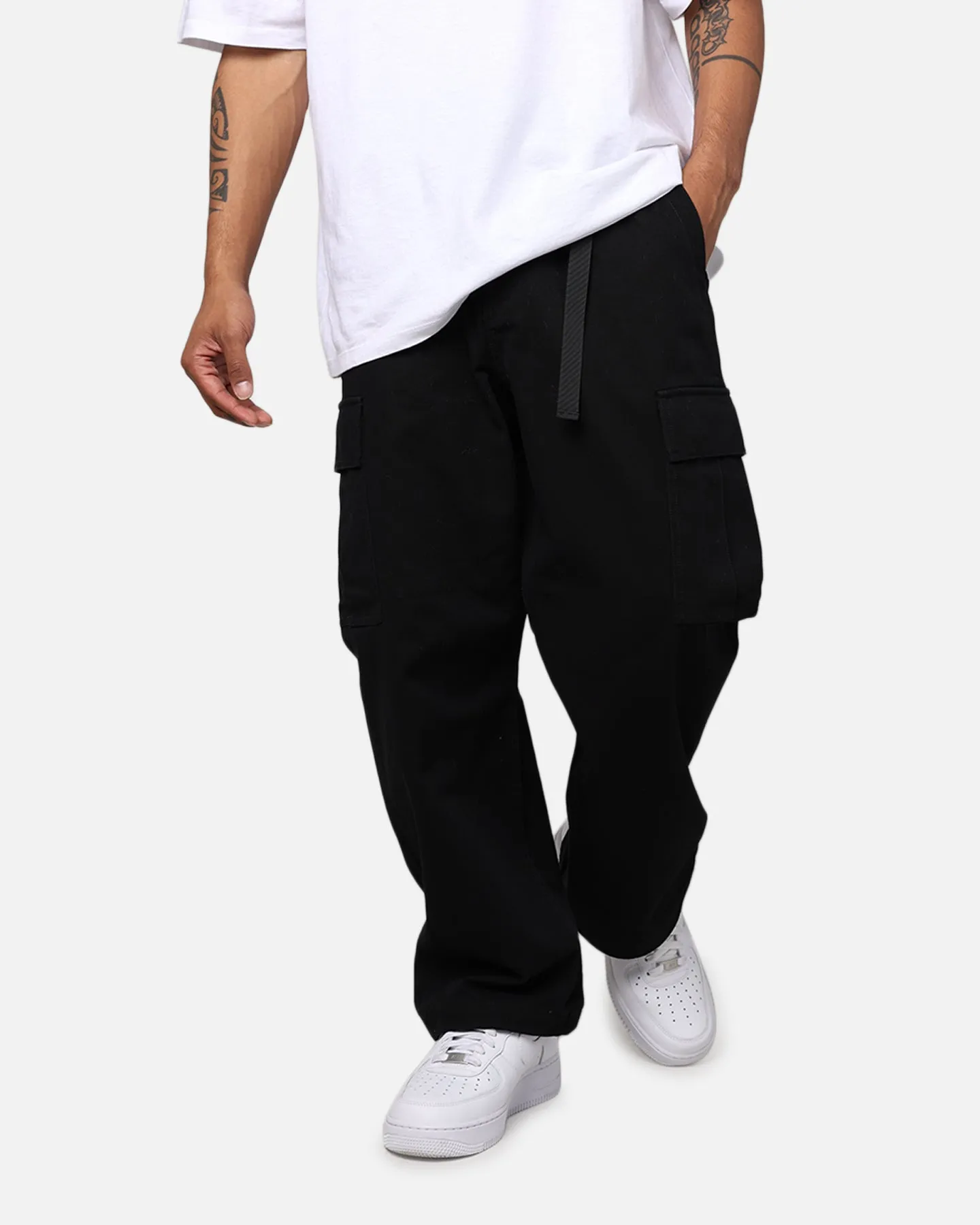X-Large Twill Easy Cargo Pants Black sold by Culture Kings