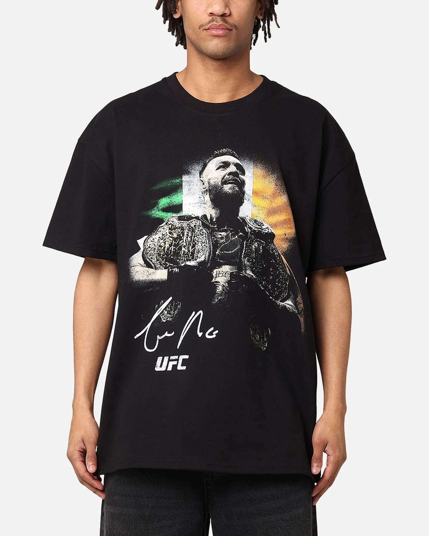 UFC By Culture Kings Conor McGregor Champ Heavy T-Shirt Black sold by Culture Kings product image thumbnail 2