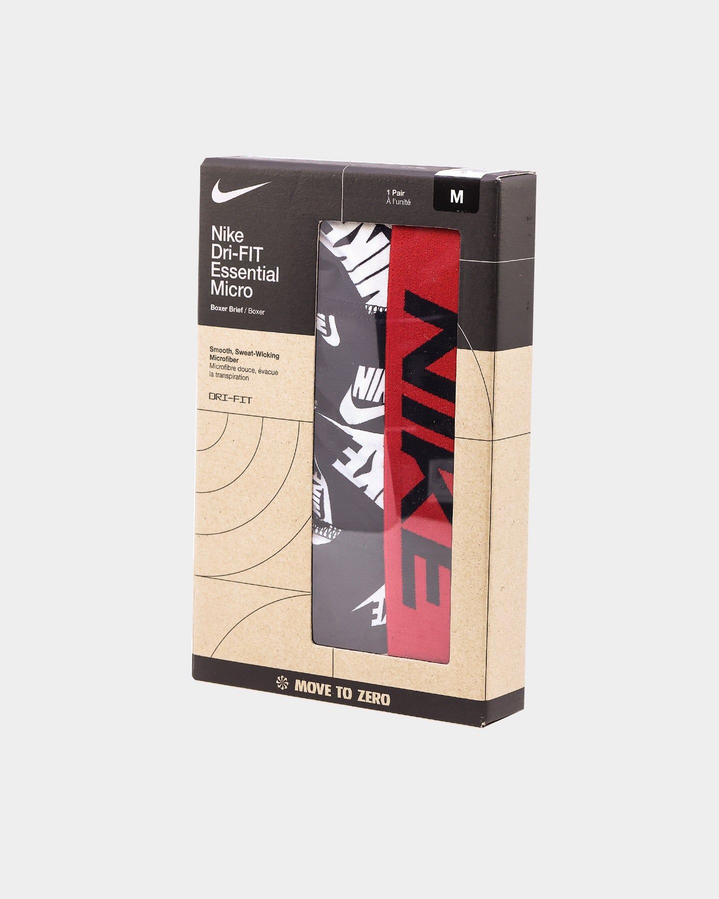 Nike Dri-FIT Essential Micro Boxer Brief Uni Red/Black sold by Culture Kings product image thumbnail 3