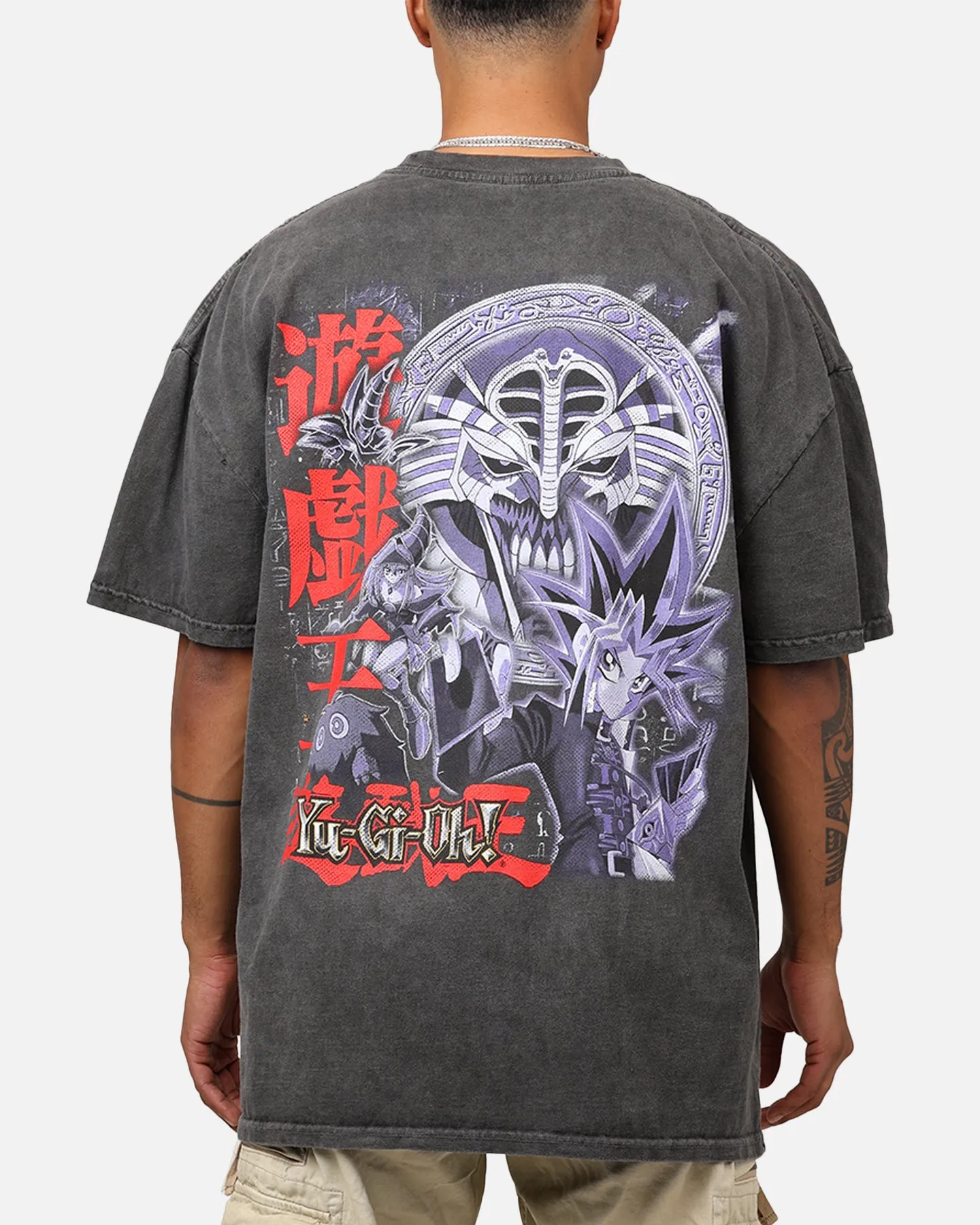 Goat Crew X Yu-Gi-Oh! Yami Yugi Heavyweight T-Shirt Black Wash sold by Culture Kings product image thumbnail 2