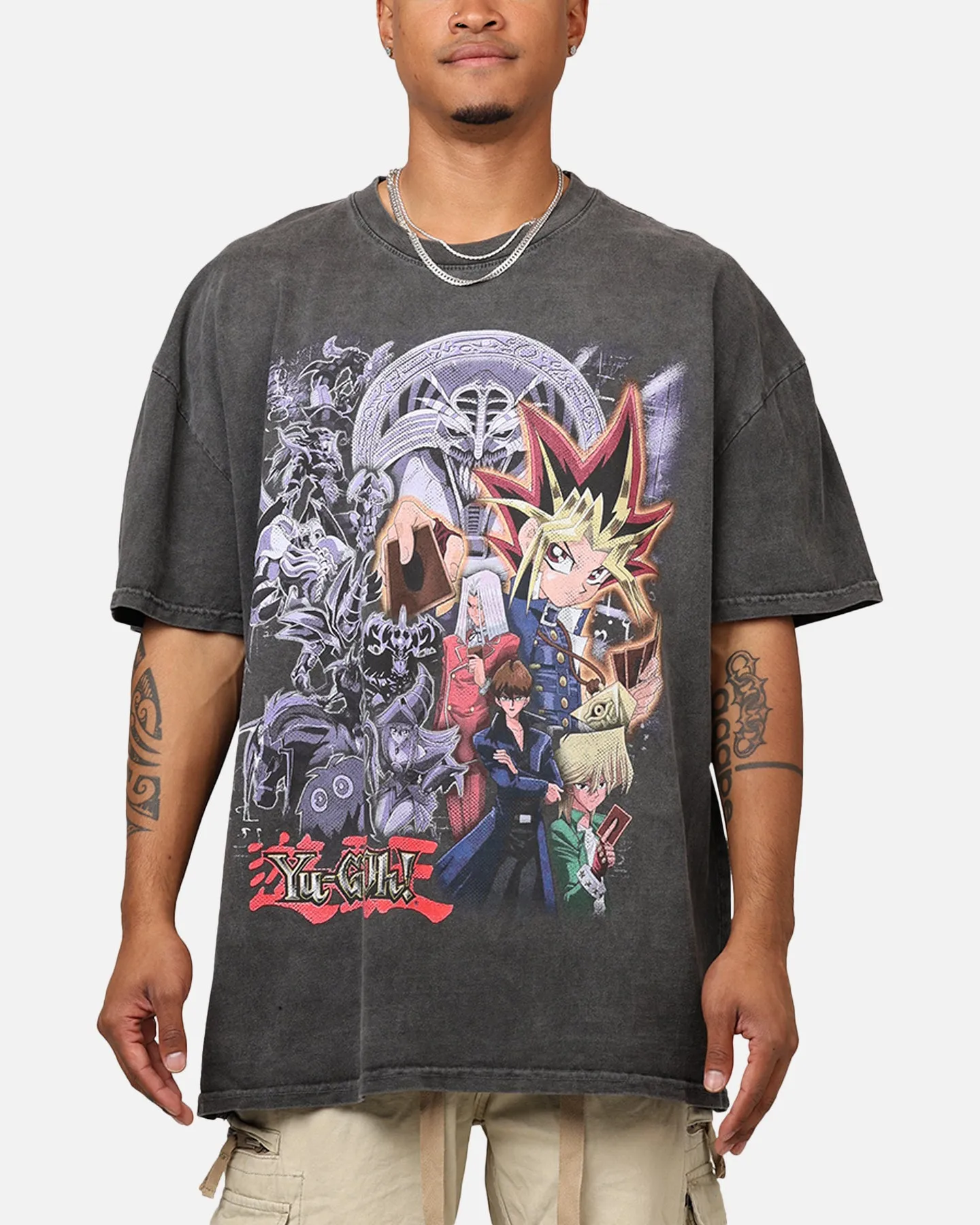 Goat Crew X Yu-Gi-Oh! Yami Yugi Heavyweight T-Shirt Black Wash sold by Culture Kings