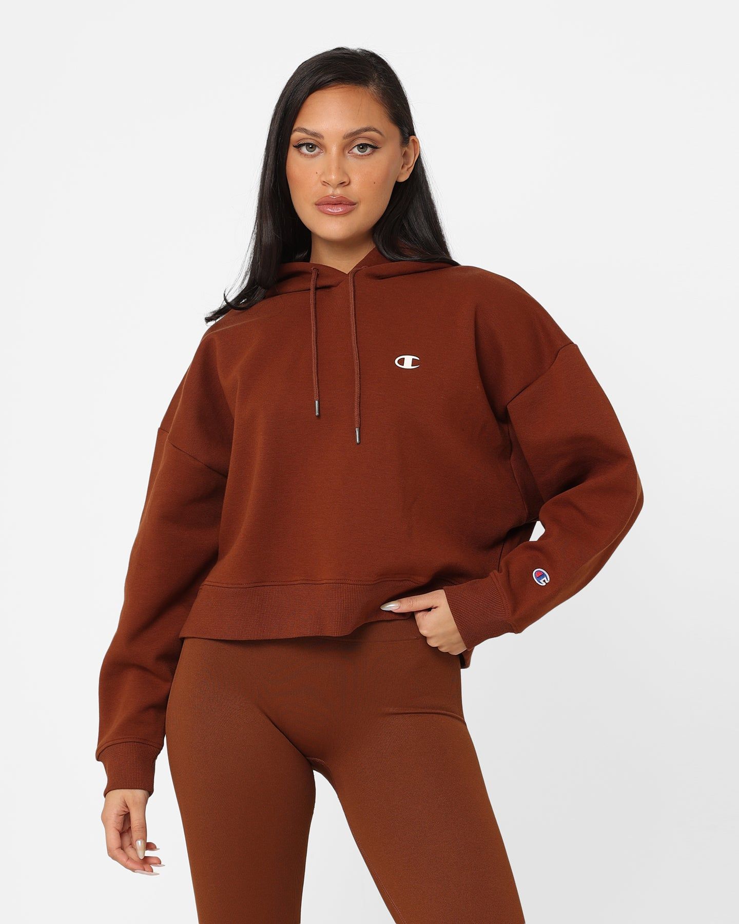 Champion Women's Rochester Base Hoodie Natural Woman sold by Culture Kings