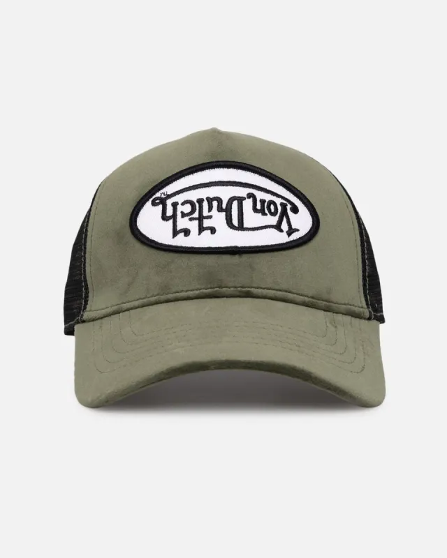 Von Dutch Dark Green Trucker Snapback Dark Green sold by Culture Kings