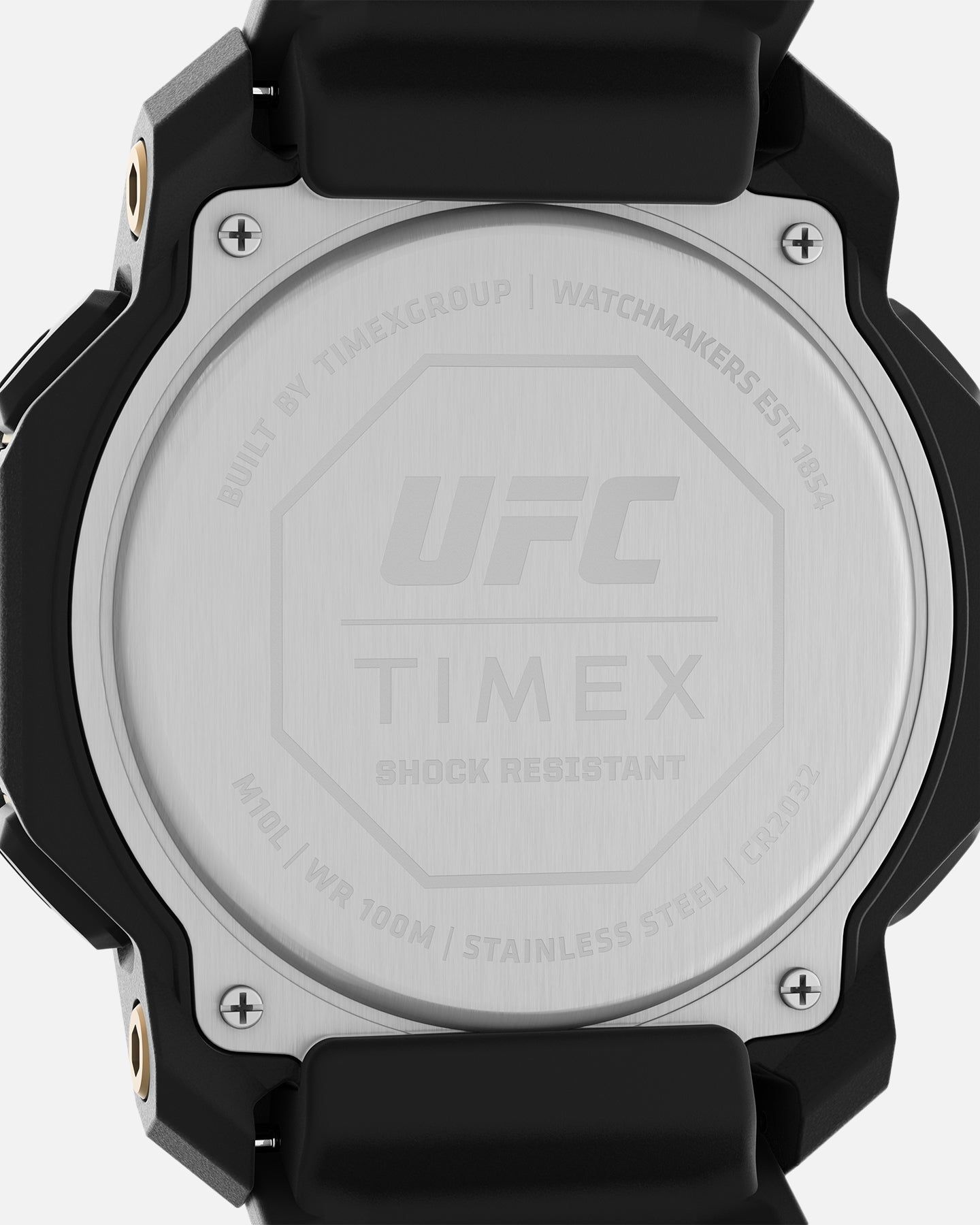 UFC Watches Knockout Resin Strap Watch Black/Gold sold by Culture Kings product image thumbnail 5